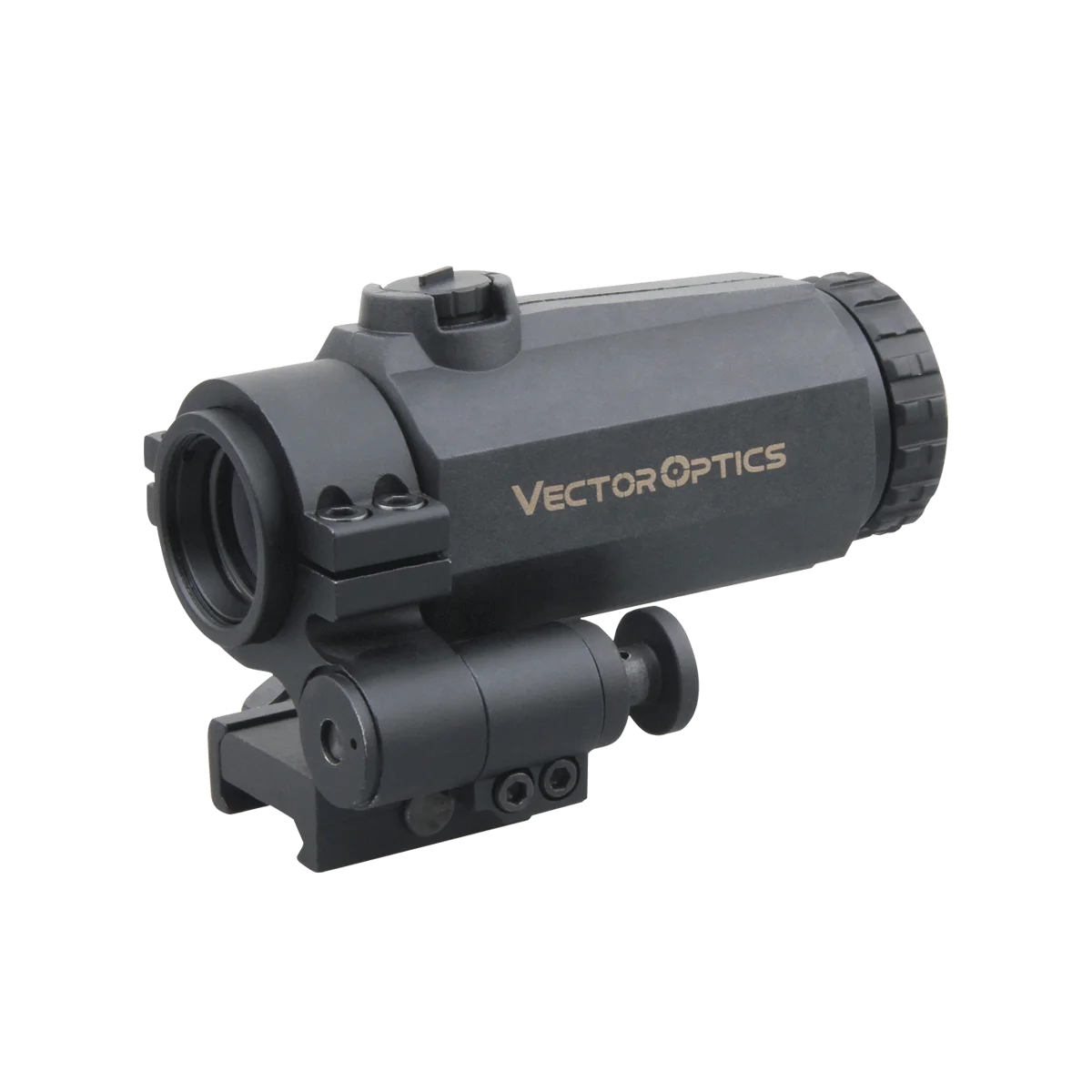 Maverick-III 3x22 Magnifier with Rubber Armed, Red Dot Scope Sight, AR 15