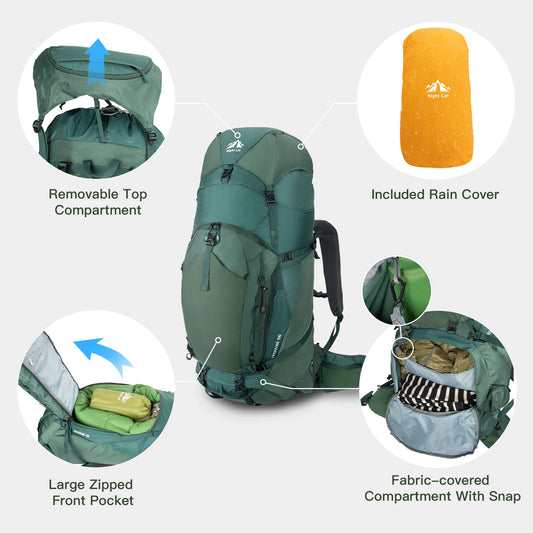 30L Hiking Backpack- Internal Frame Ultralight