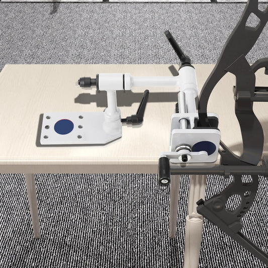 Universal 360° Archery Compound Bow Vise 10-60mm Adjustable Level Archery Mount.