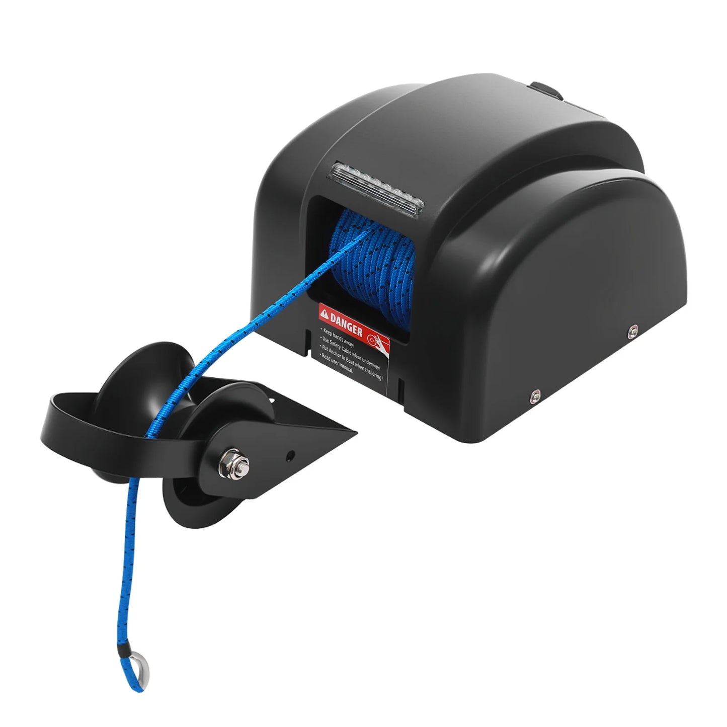 45LBS 12V Boat Electric Anchor Winch w/ Remote Control