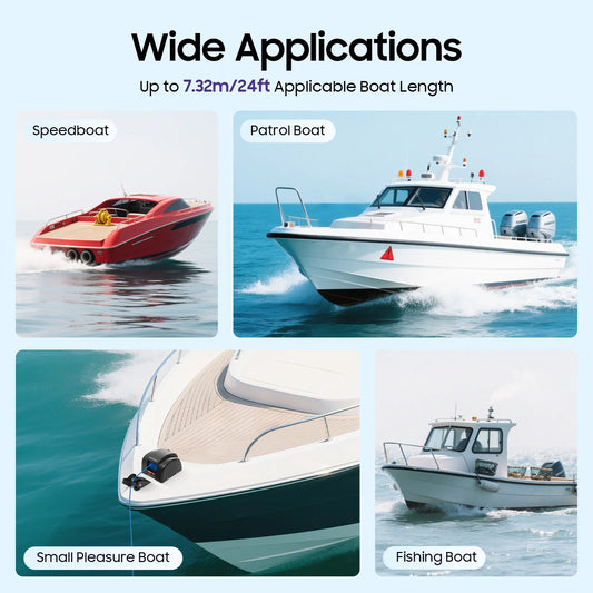 45LBS 12V Boat Electric Anchor Winch w/ Remote Control