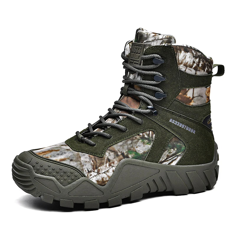 Men's waterproof hiking boots, lightweight outdoor boots