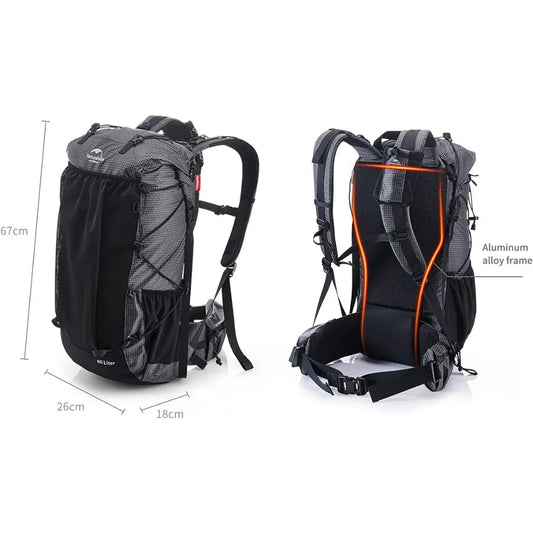 65L Internal Frame Hiking Backpack, Ultralight Backpack