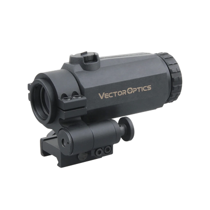 Maverick-III 3x22 Magnifier with Rubber Armed, Red Dot Scope Sight, AR 15