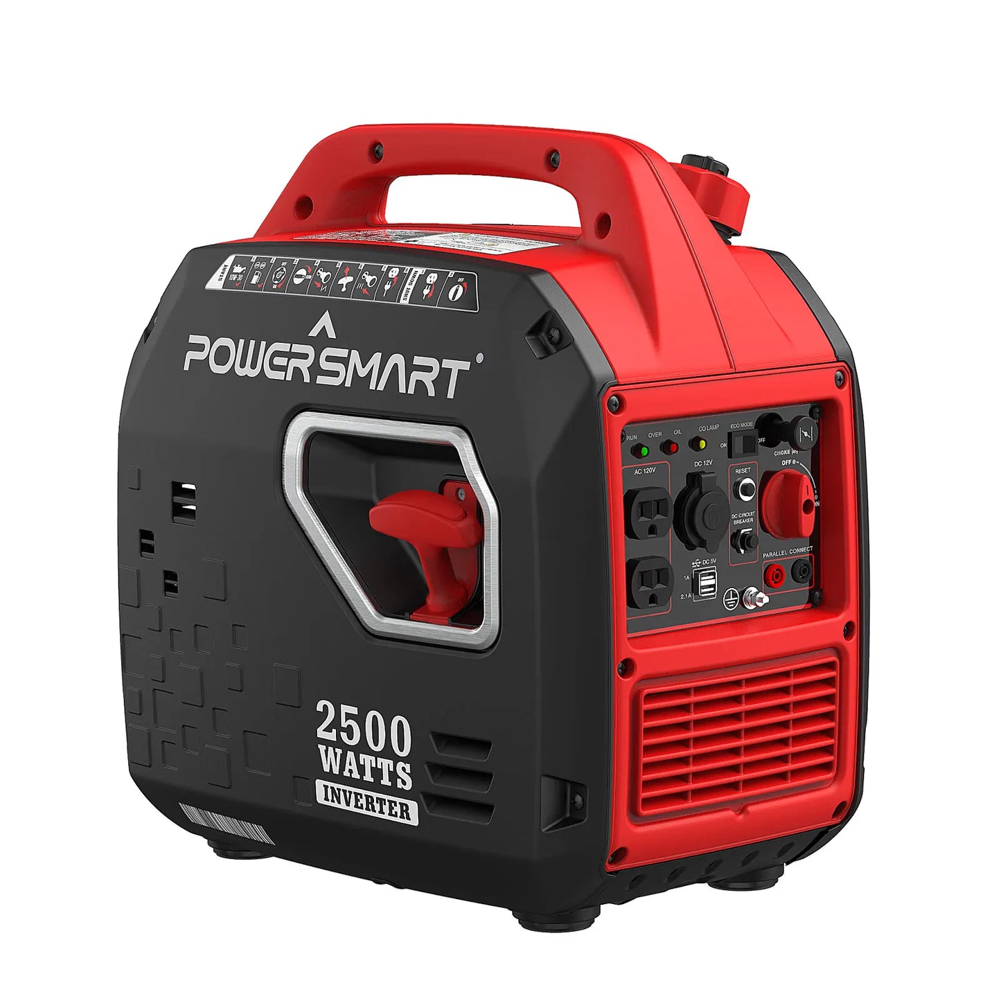 2500-Watt Portable Inverter Generator with Quiet Technology