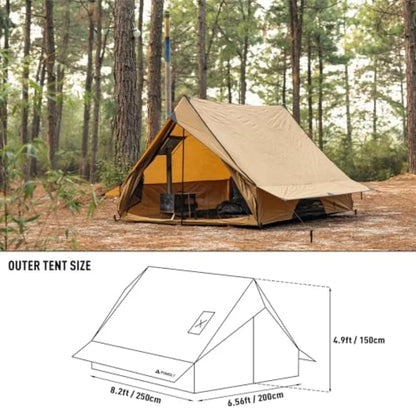 Camping guide, cabin Tent, Portable Wall Tent