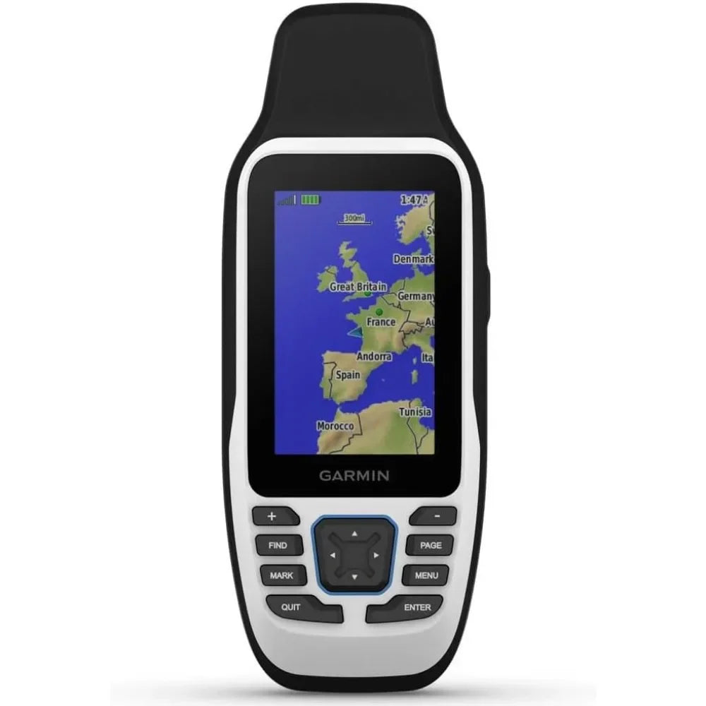 Marine GPS Handheld with Worldwide Basemap, Rugged Design and Floats in Water
