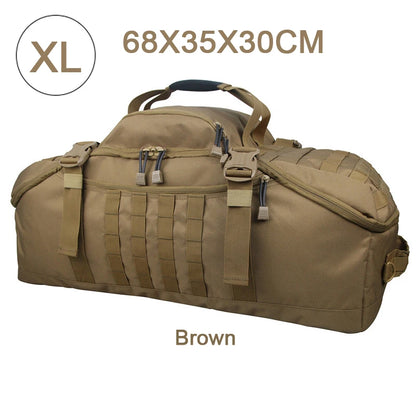 30L 45L 80L Sport Travel Bag Molle Tactical Large Duffle Bags for Camping Hunting Fishing