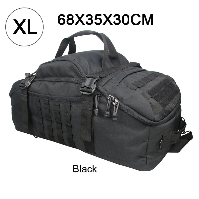 30L 45L 80L Sport Travel Bag Molle Tactical Large Duffle Bags for Camping Hunting Fishing