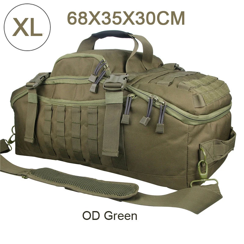 30L 45L 80L Sport Travel Bag Molle Tactical Large Duffle Bags for Camping Hunting Fishing