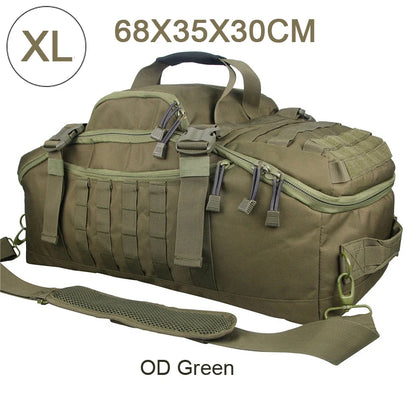 30L 45L 80L Sport Travel Bag Molle Tactical Large Duffle Bags for Camping Hunting Fishing