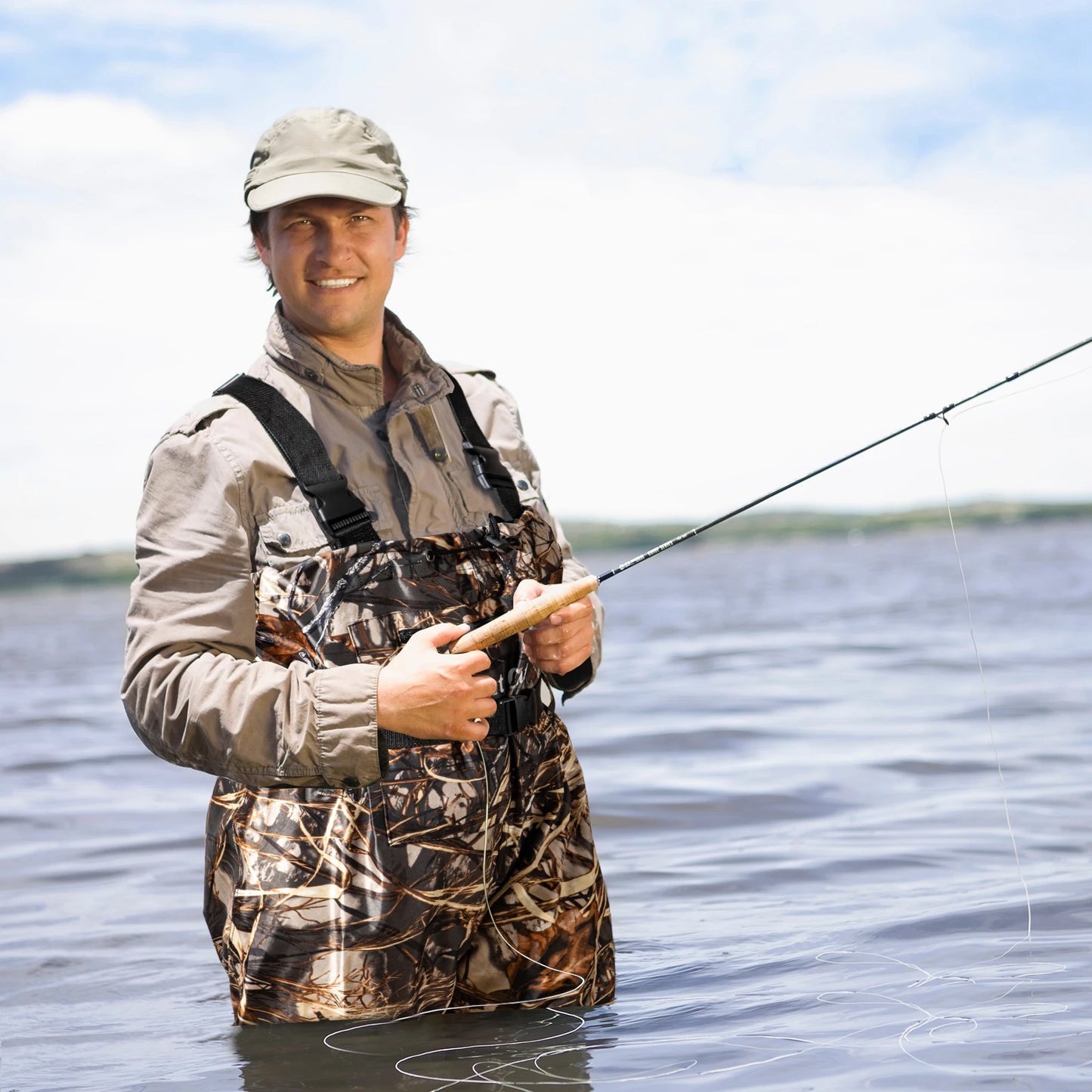 Waterproof Chest Wader for fishing and hunting.
