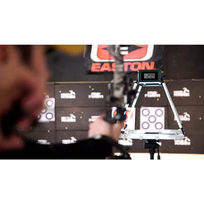 Ballistic Precision Chronograph with Tripod and Rechargeable Battery for Shooting Indoor and Outdoor MPS/FPS Readings