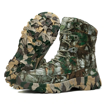 Men's hiking lightweight tactical boots, outdoor hunting boots