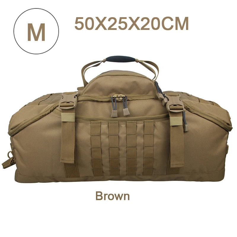 30L 45L 80L Sport Travel Bag Molle Tactical Large Duffle Bags for Camping Hunting Fishing