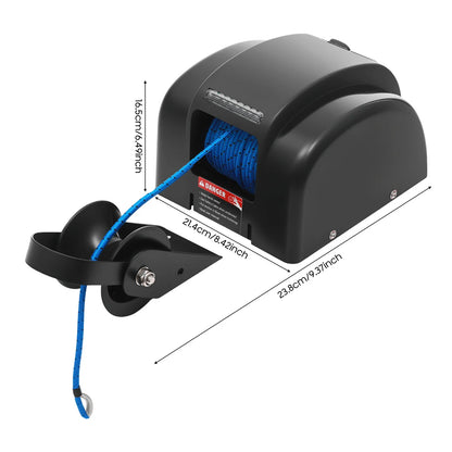 45LBS 12V Boat Electric Anchor Winch w/ Remote Control