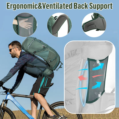 30L Hiking Backpack- Internal Frame Ultralight