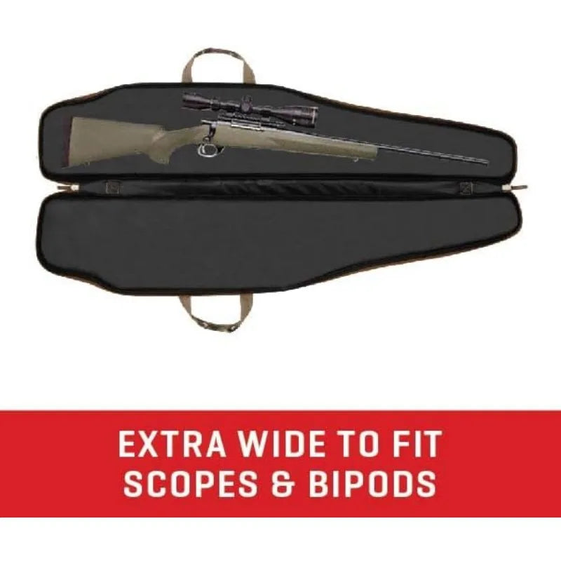 Oversized Rifle Case - 50-Inch Soft Gun Bag - Hunting and Shooting Accessories