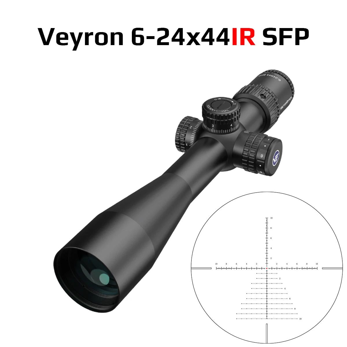 Vector Optics Compact Scope with Turret Lock System