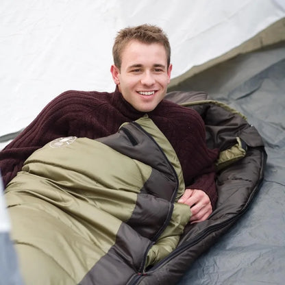 North Rim 0°F Big Cold Tall Sleeping Bag with No-Snag Zipper & Adjustable Hood