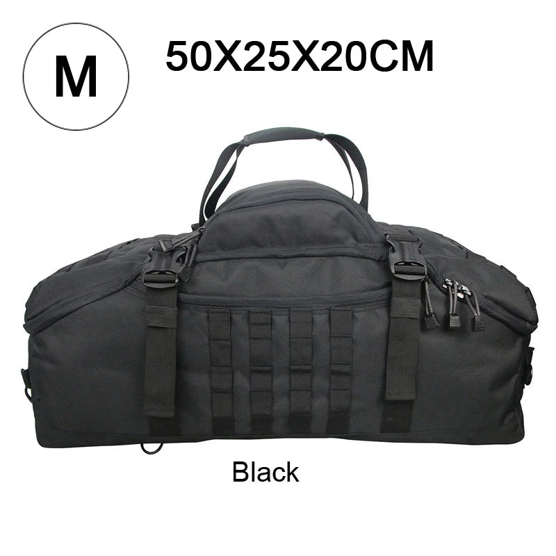 30L 45L 80L Sport Travel Bag Molle Tactical Large Duffle Bags for Camping Hunting Fishing