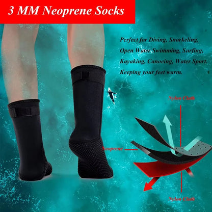 Neoprene Diving Thermal Anti-Slip Socks