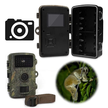 Hunting Trail Camera Motion Activated Infrared Night Vision Security Cam Animal Observation Camera
