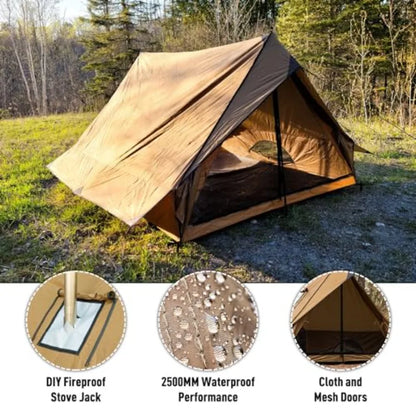 Camping guide, cabin Tent, Portable Wall Tent