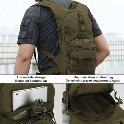 15L Molle Tactical Backpack, Outdoor Sports Cycling, Climbing, Hiking