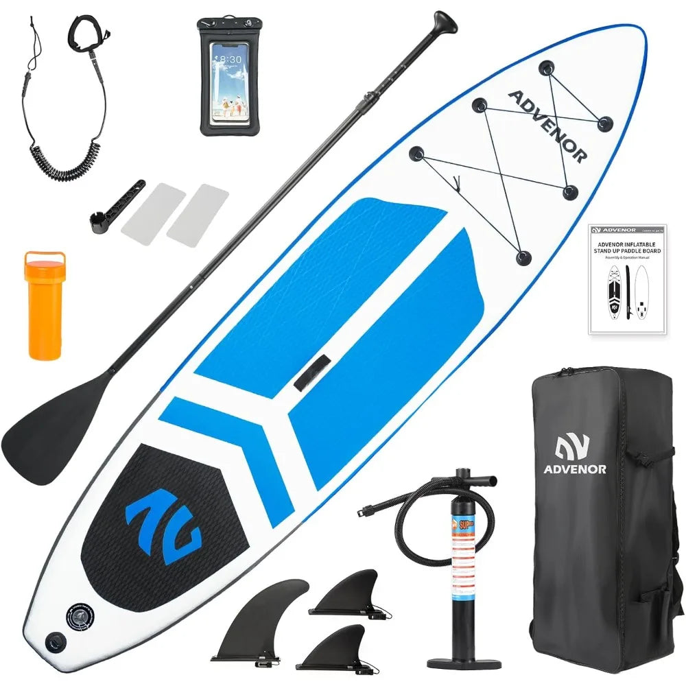 Paddle Board 11'x33 x6 Extra Wide Inflatable Stand Up Paddle Board.