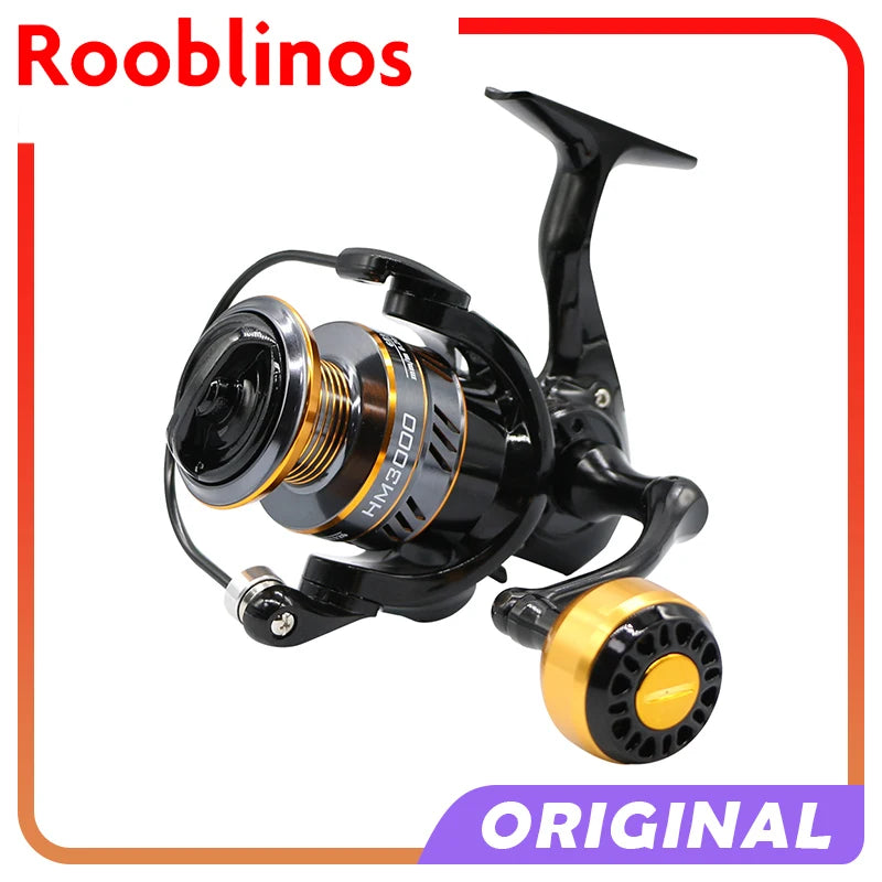 HM NEW Fishing Reel Spinning Reel Metal Reel Cup 10KG Max Drag