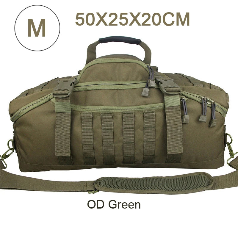 30L 45L 80L Sport Travel Bag Molle Tactical Large Duffle Bags for Camping Hunting Fishing
