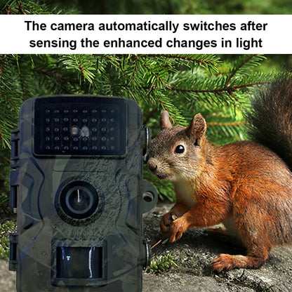 Hunting Trail Camera Motion Activated Infrared Night Vision Security Cam Animal Observation Camera