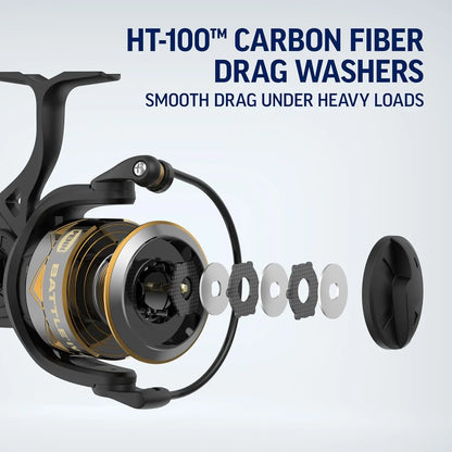 Battle IV Spinning Fishing Reel