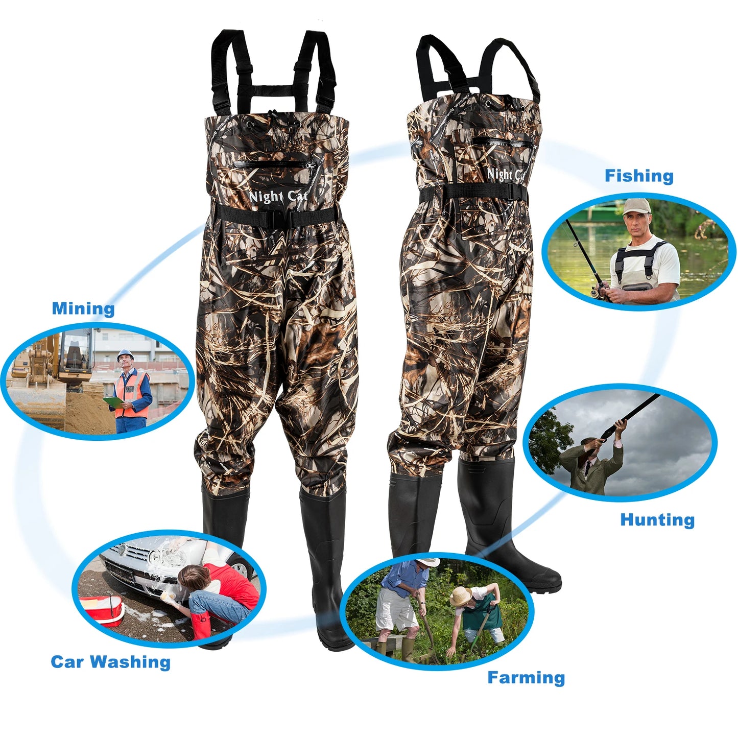 Waterproof Chest Wader for fishing and hunting.