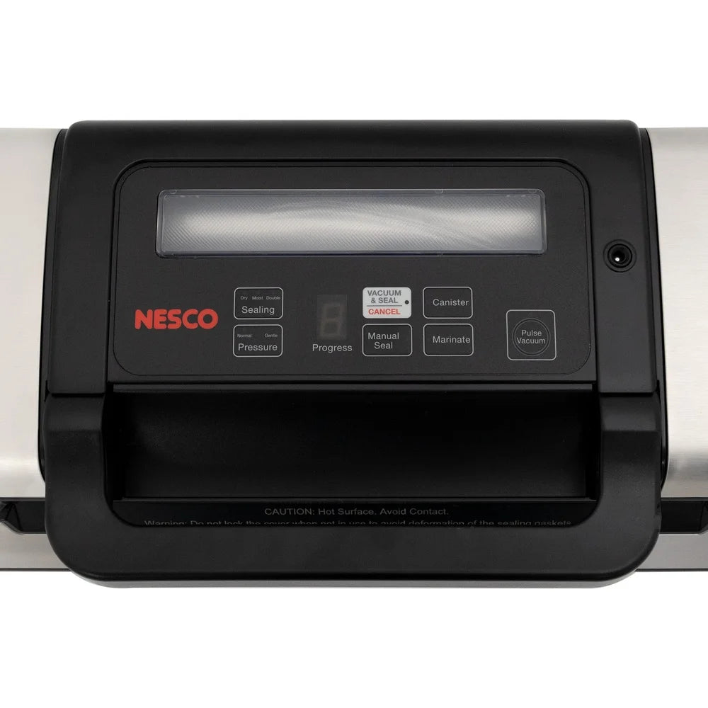Deluxe Dual Vacuum Sealer with Double Pump and Cutter Includes 2 Rolls Food Preservation and Storage Options