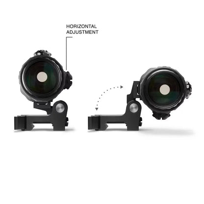 G33 G43 G45 Sight Fixed 3X 5X Magnifier Scope with Switch to Side Quick Detachable QD Mount