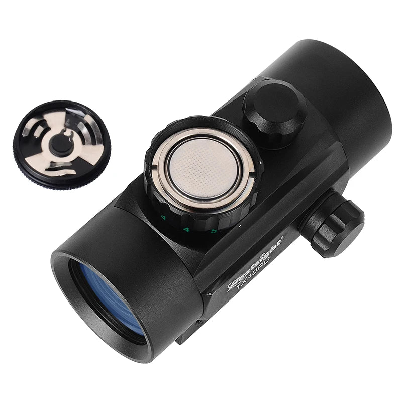 1x40 Red Dot Sight Green Red Dot Sight Illuminated 20mm Rails