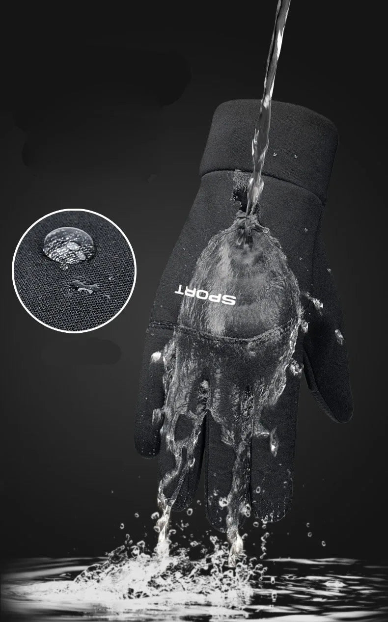 Outdoor Fishing Waterproof Men's gloves