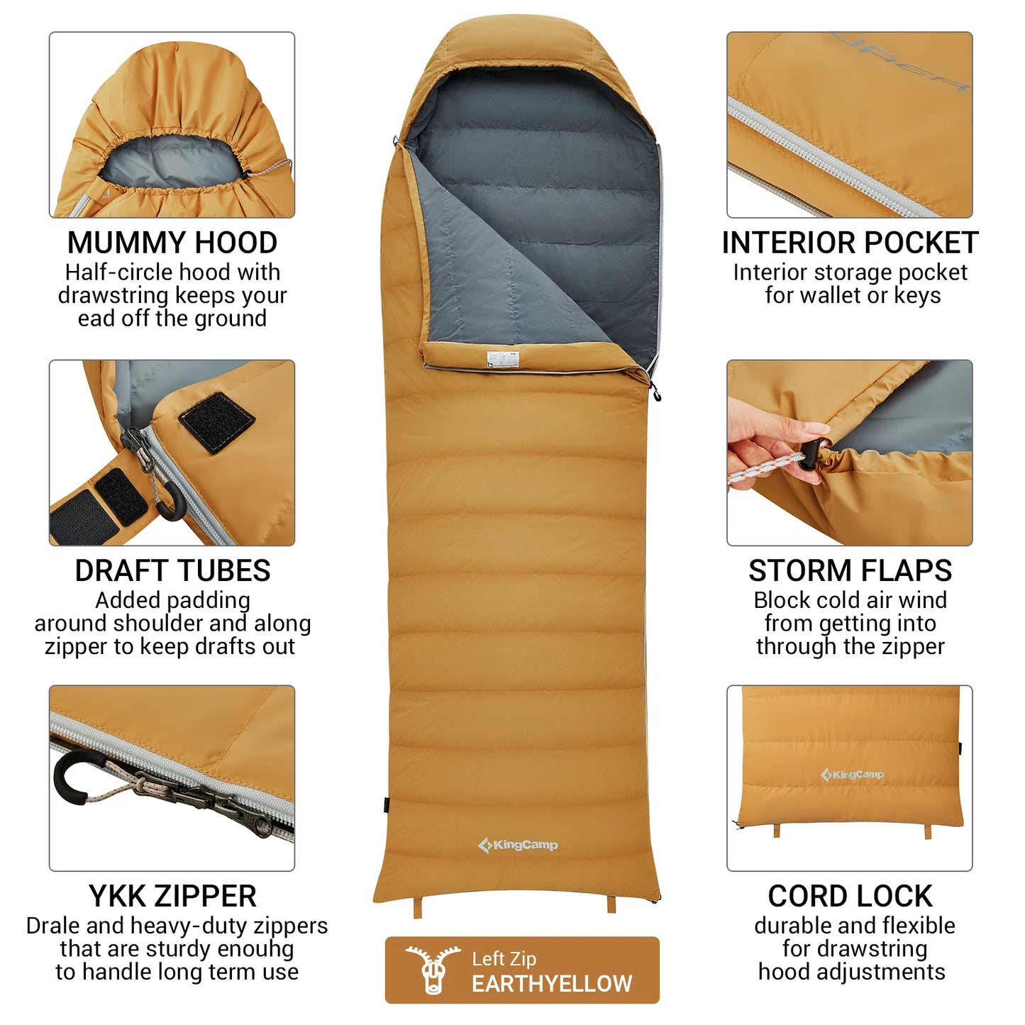 Sleeping Bag, Hiking, camping, hunting Sleep Must Haves.