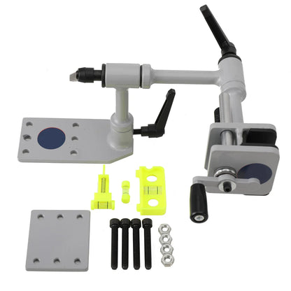 Universal 360° Archery Compound Bow Vise 10-60mm Adjustable Level Archery Mount.