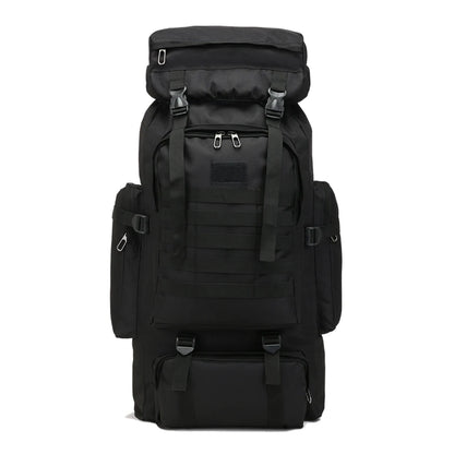 80L/600D Mountaineering Tactical Backpack Waterproof Climbing Rucksack