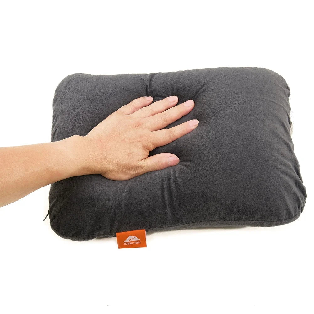 Memory Foam Camping Pillow Portable Lightweight Travel Pillow