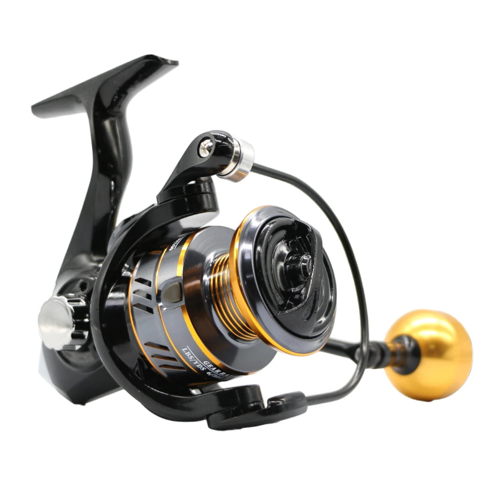 HM NEW Fishing Reel Spinning Reel Metal Reel Cup 10KG Max Drag