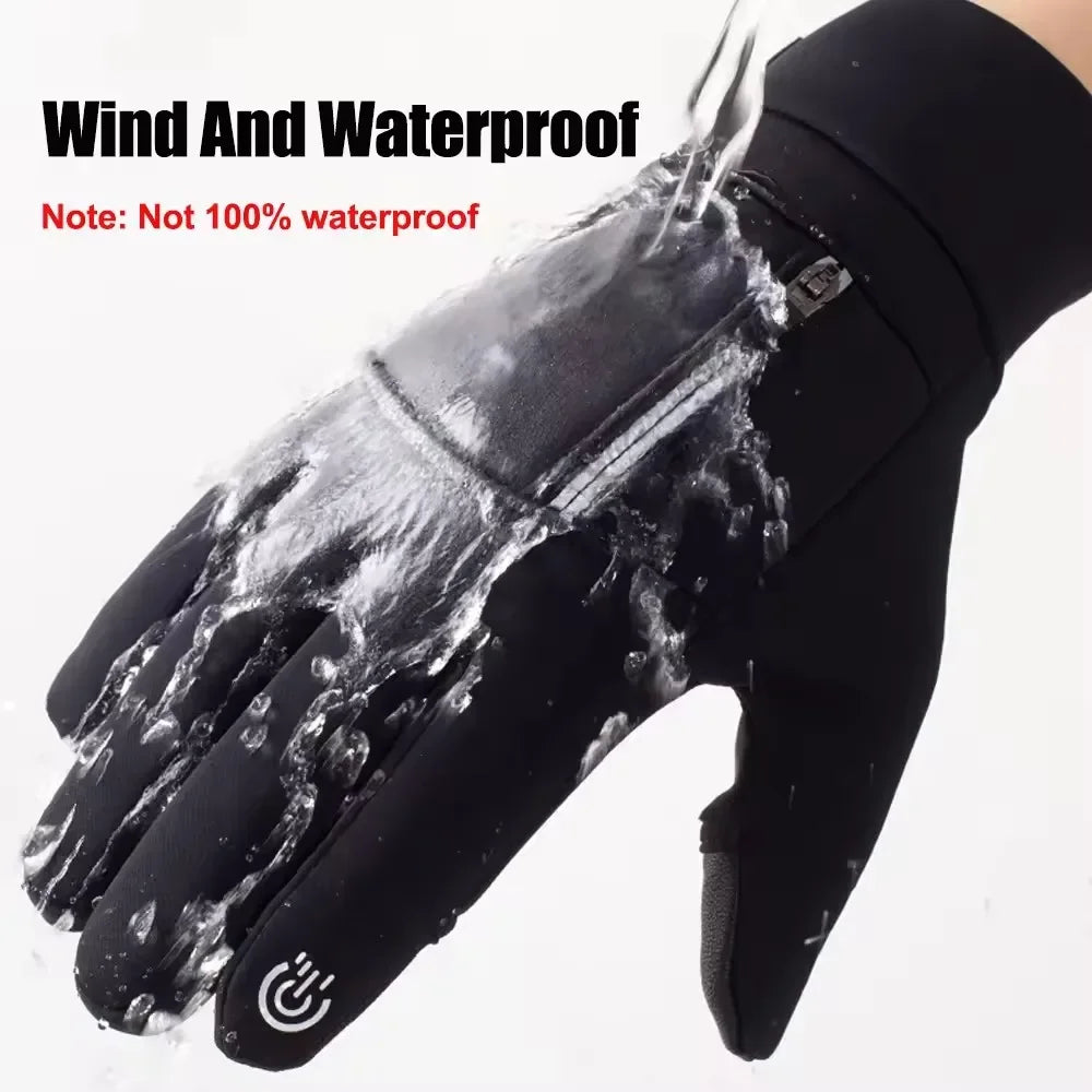 Winter Warm Touch Gloves, Waterproof, Cold proof!
