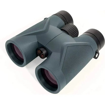 8x42 UHD Gray Binoculars with ED Glass, High-Powered Binoculars.