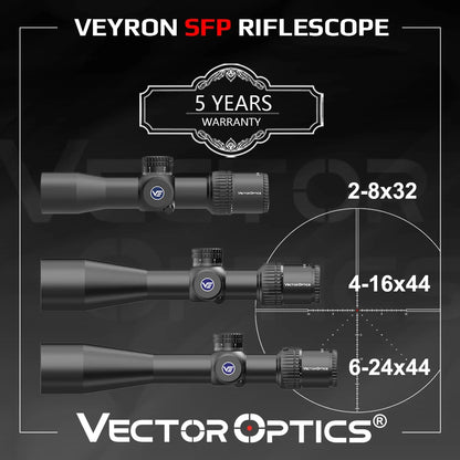 Vector Optics Compact Scope with Turret Lock System